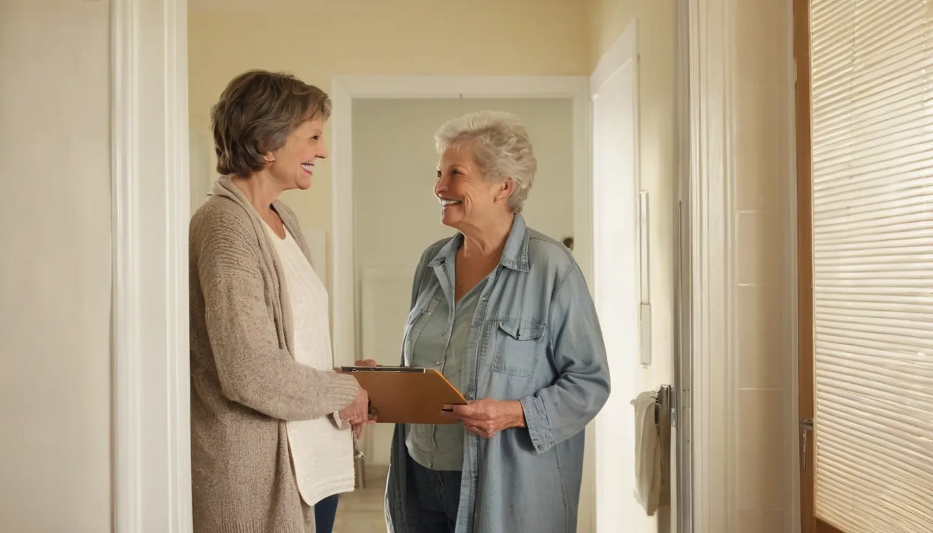 A homeowner reviewing a bathroom checklist with a provider in the San Jose area